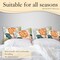 Tropical Palm Leaf Throw Pillow Cover 18x18 in,Summer Palm Decorative Pillow Cases Set of 2 for Home Living Room Bed Sofa Bedroom Decor Cases Square Outdoor